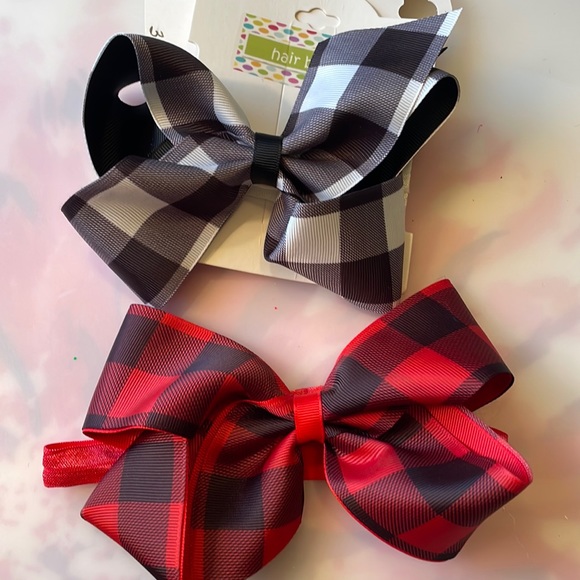 NWT Set of 2 Buffalo Check Headbands - Picture 1 of 4